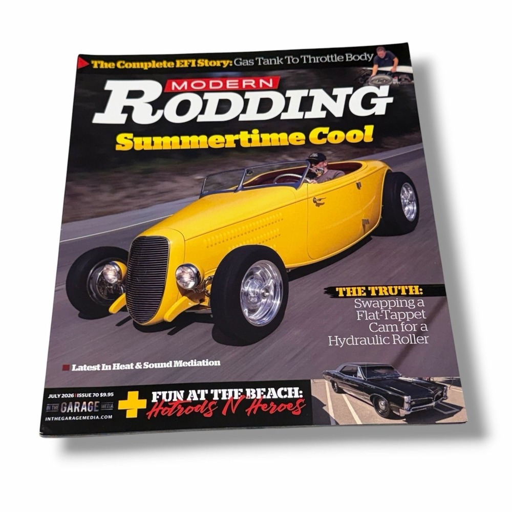 Modern Rodding Magazine Summertime Cool July 2026 In the Garage Media